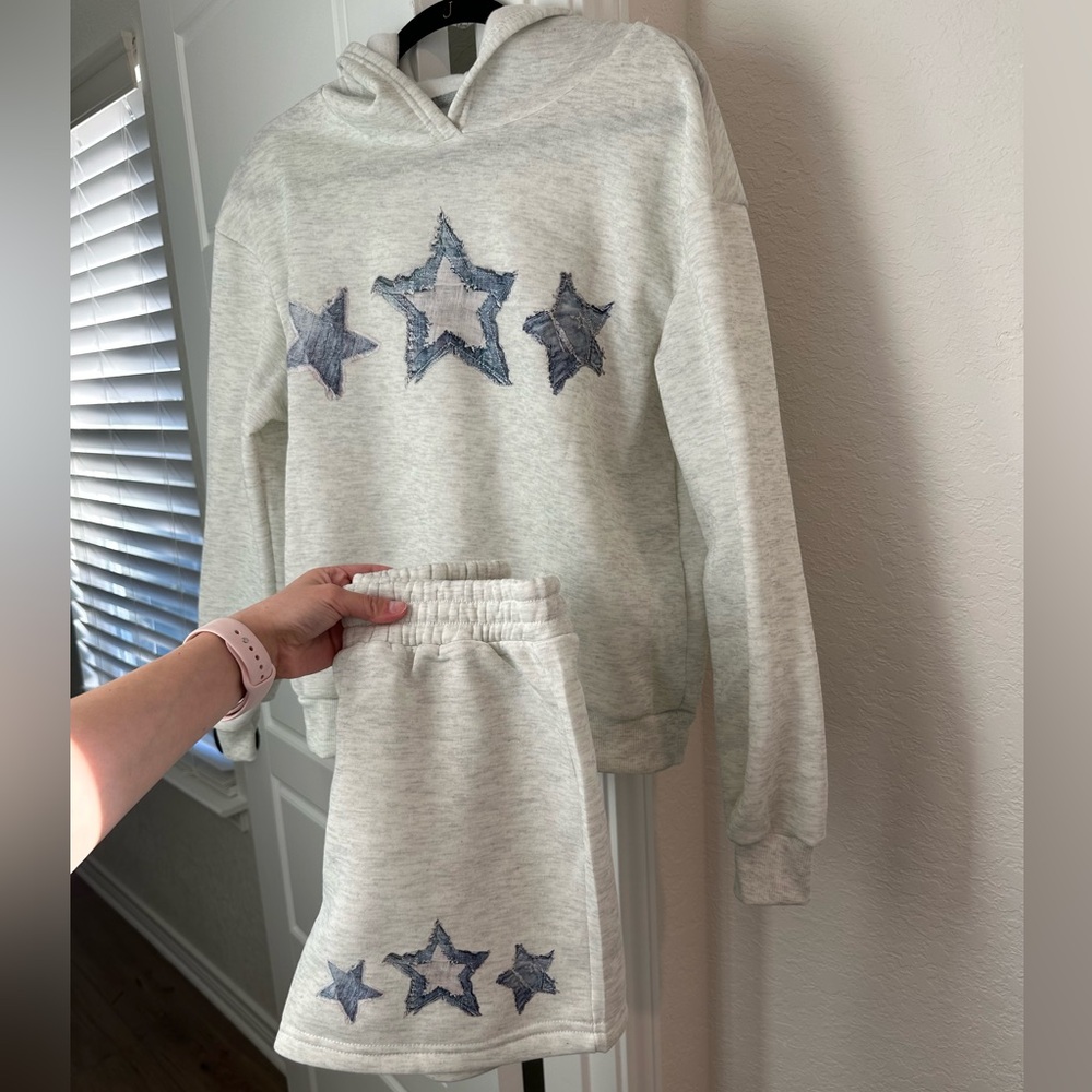 Hoodie and Short Set